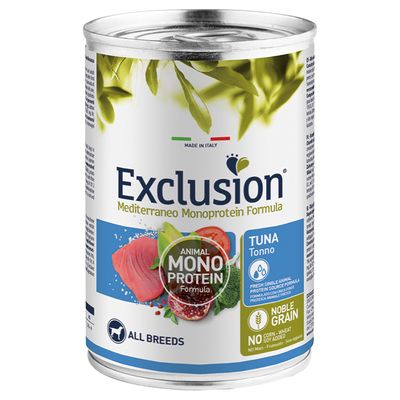 Exclusion Mediterraneo 400g. Tonno