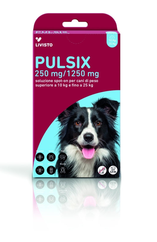 Pulsix 4 pipette cane da 10-25kg scadenza 07-2026