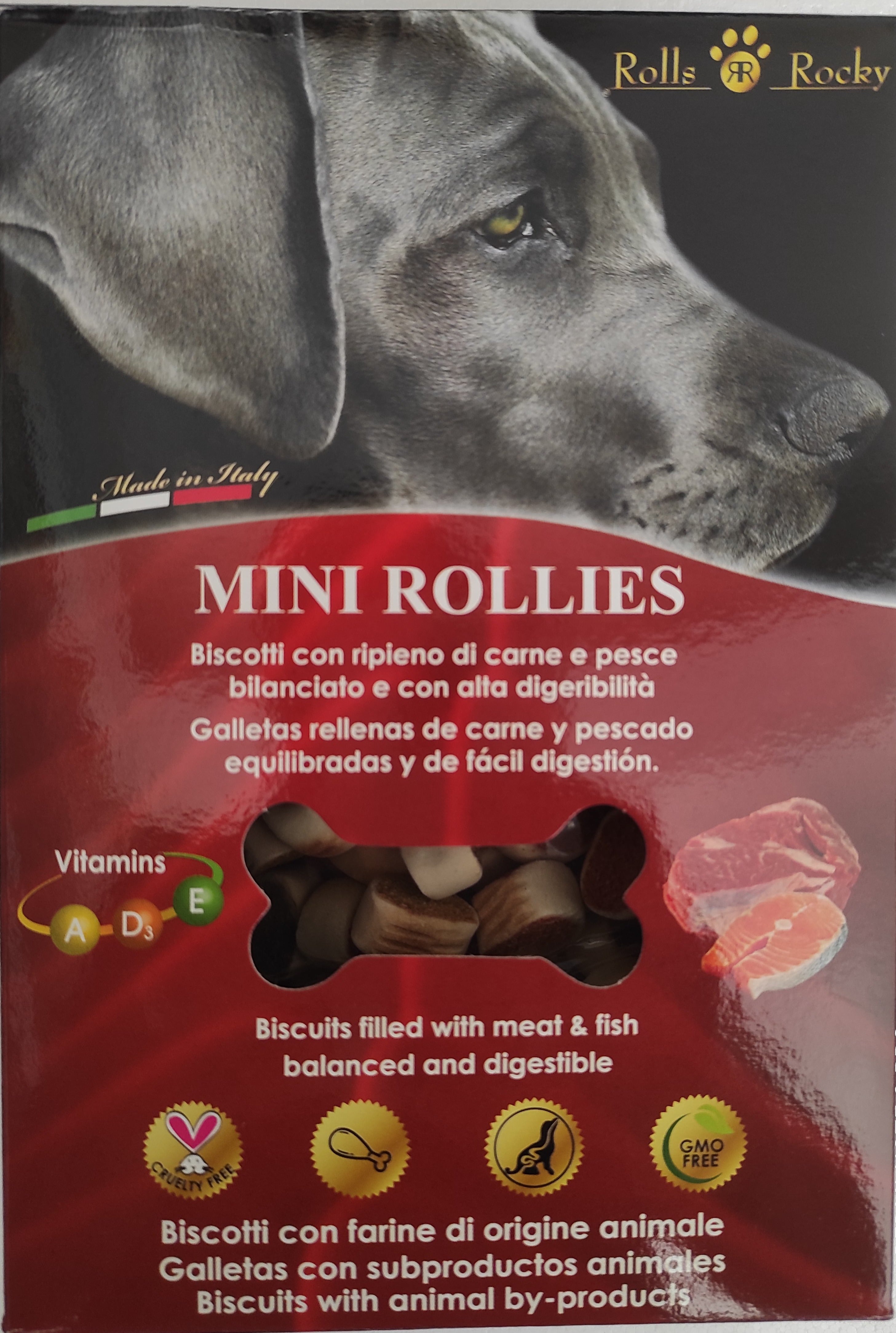 Rolls Rocky biscotti premio 300g.   - Vendita Online - Farmacia  Veterinaria